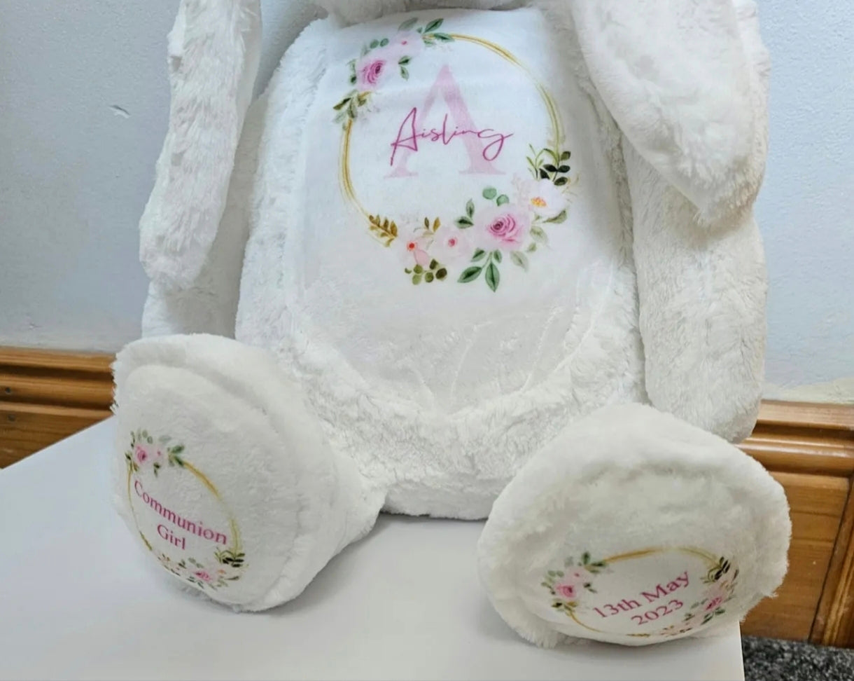 Personalised Communion and Confirmation Bunny