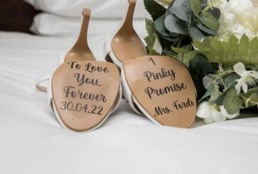 Wedding Shoe Decals