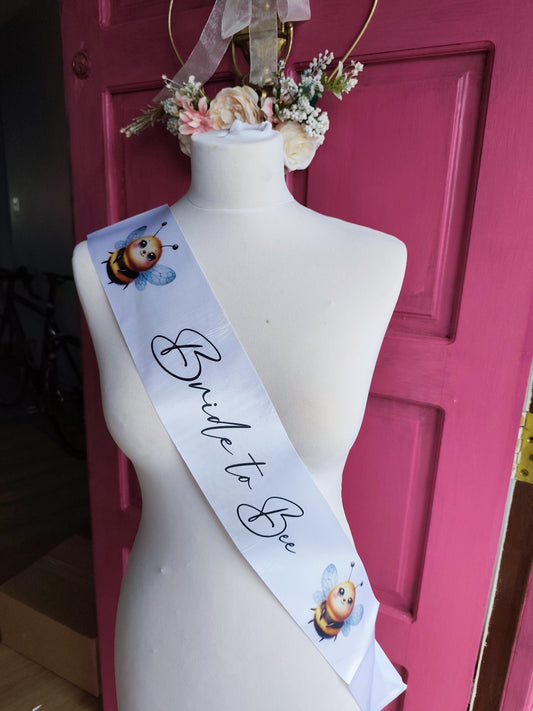 Bride To Be Sash