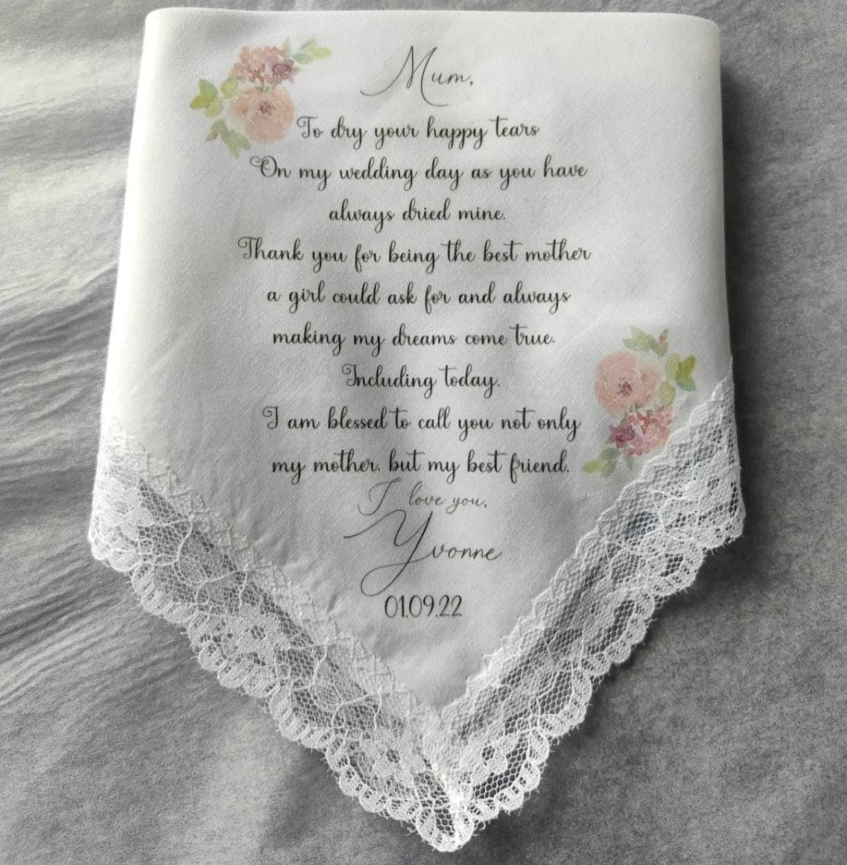 Mother of the Bride Hankie