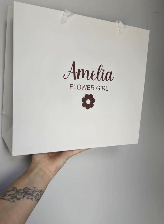 Personalised Flower Girl Gift Bag