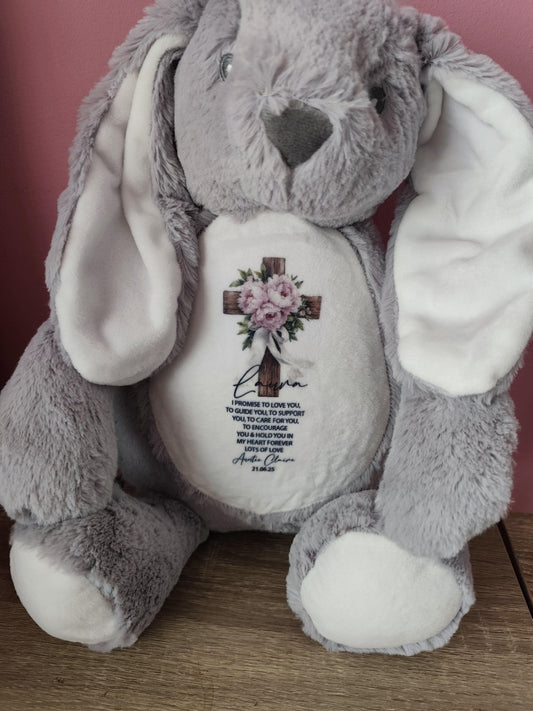 personalised New Baby Bunny