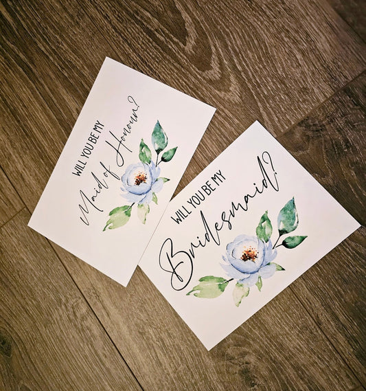 Personalised Proposal Card